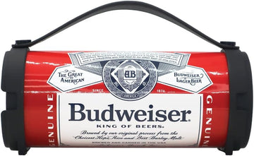 Budweiser Bluetooth Speaker Bazooka Speaker Portable Wireless Speaker with Rechargeable Battery Ideal for Indoor and Outdoor Activities Loud and Bass Audio Sound Easy to Carry Anywhere with FM- Radio