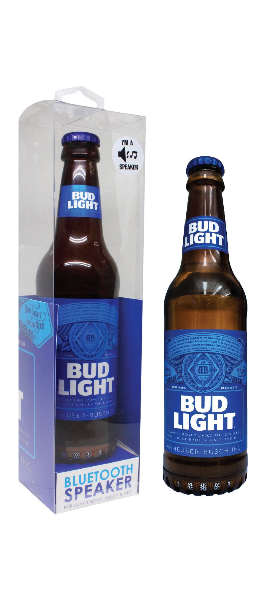 Bud Light Bluetooth Bottle Shaped Bluetooth Speaker