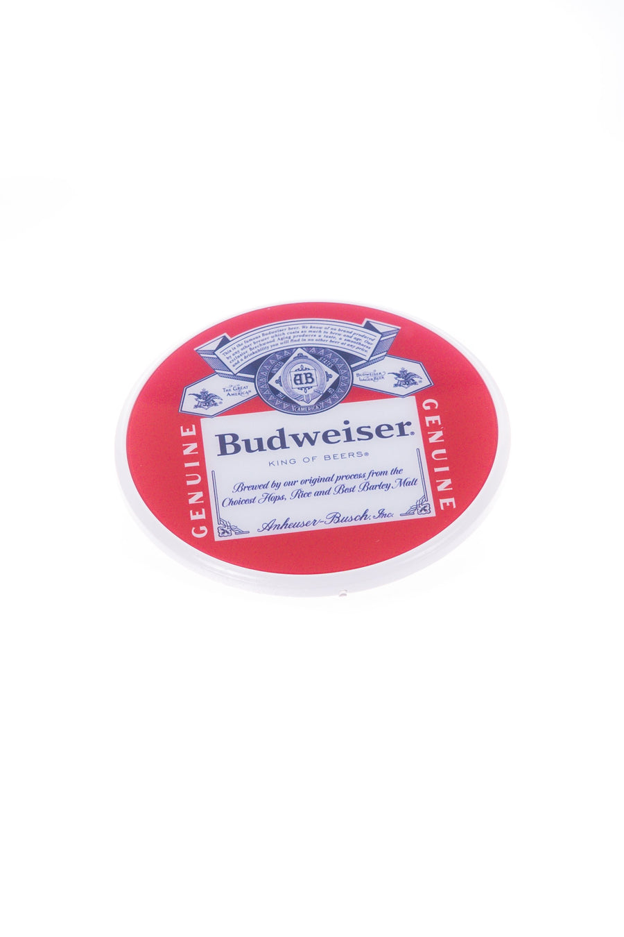 Bud Light / Budweiser Coaster Design QI Rapid Wireless Charging Pad