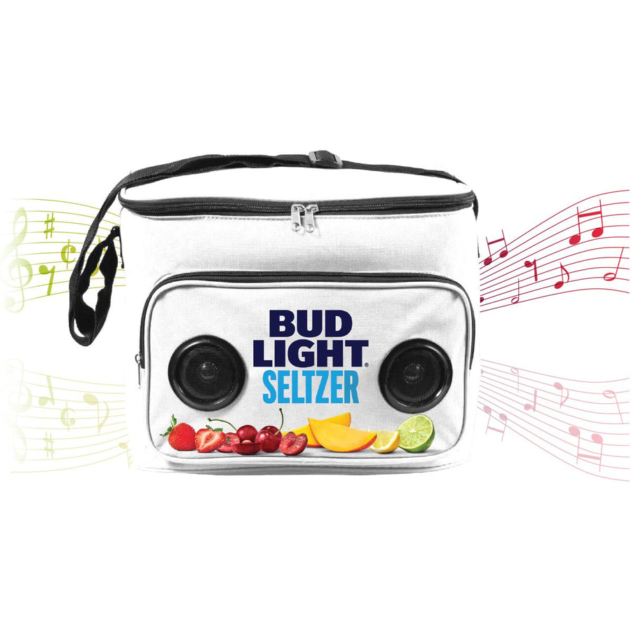 Bud Light Seltzer Insulated Soft Cooler Bluetooth Speaker